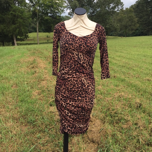 NWT Torrid Leopard Bodycon Dress+NWT Torrid Cap - Picture 2 of 15